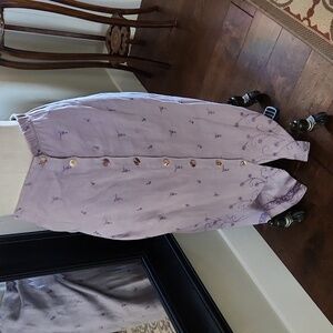 Stunning J Marco Galleries Purple Shades Maxi Skirt Size LP